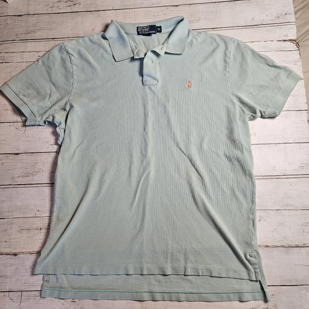 Polo By Ralph Lauren Light Blue Polo Size XL‎